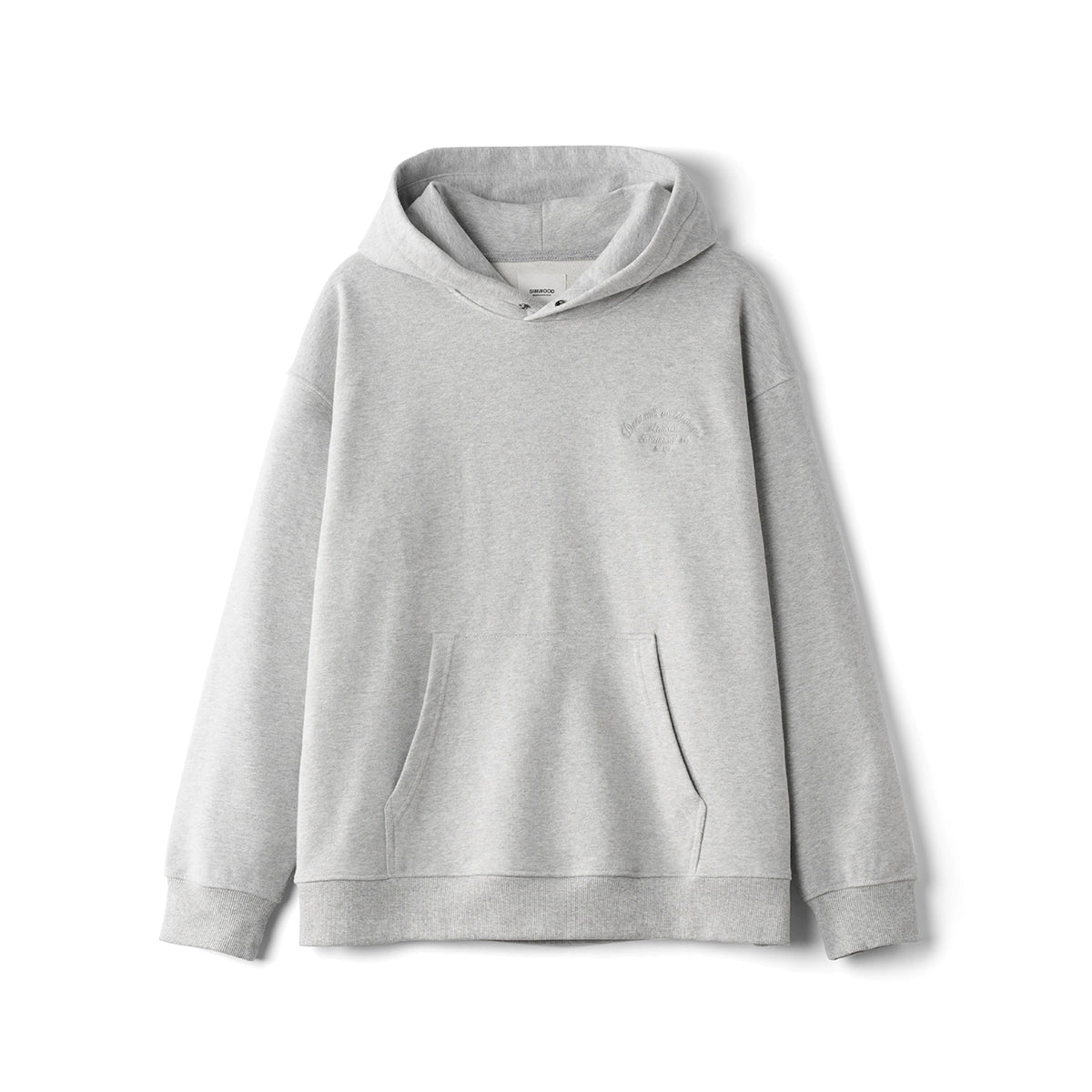 SIMWOOD Alphabet Embroidered Casual Hooded Sweater