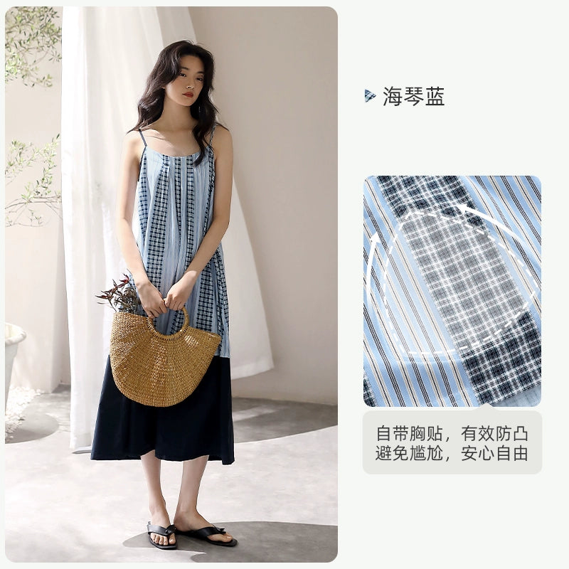 Yuenei Tiki Nightdress with Chest Pad