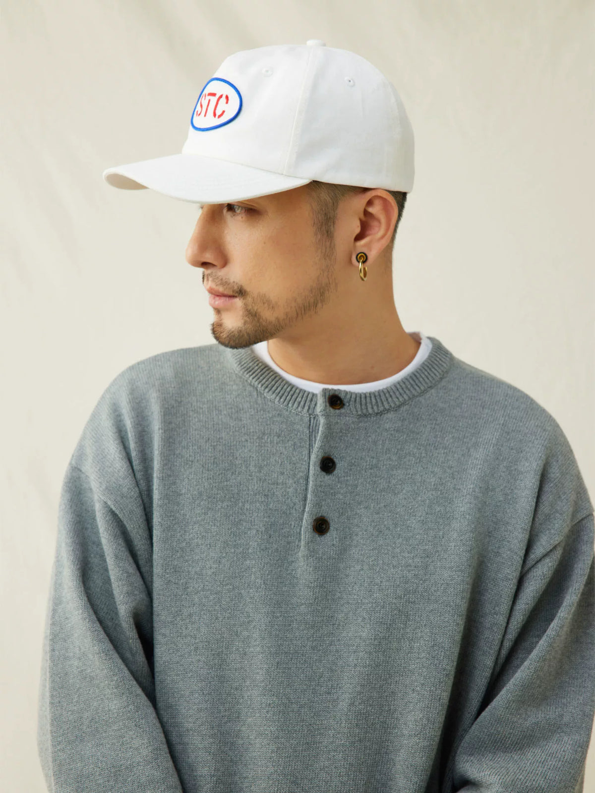 SUPERTOFU Embroidered Two-Tone Adjustable Trucker Hat