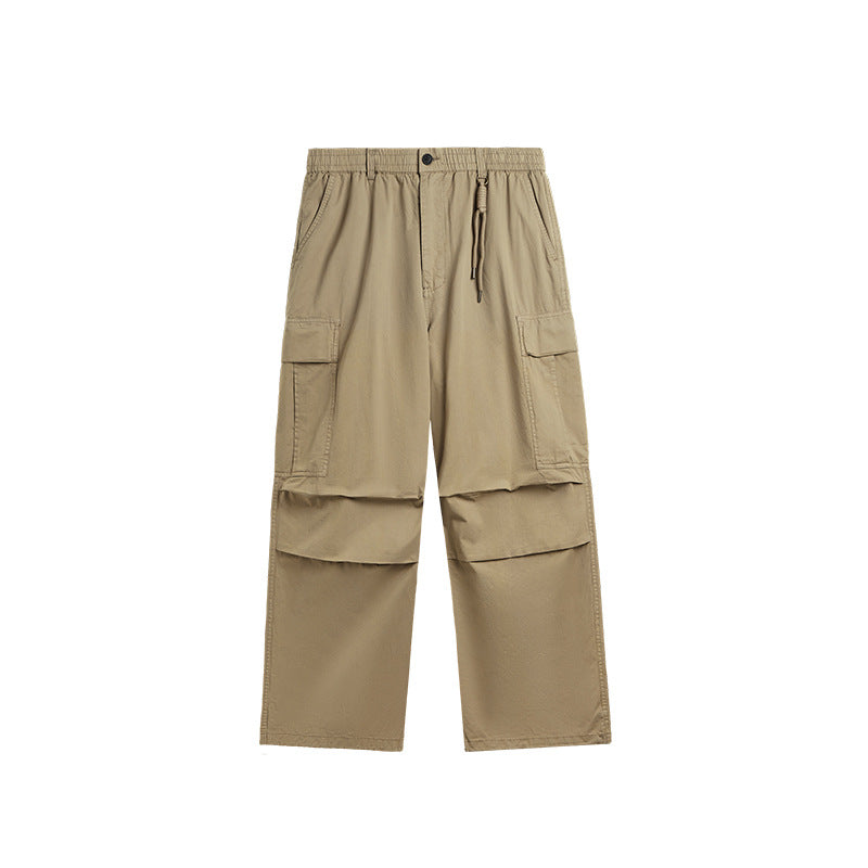 Inflation Casual Washed Wide Leg Overalls