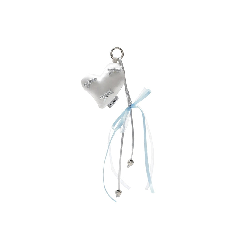 MUVA Crooked Ribbon Bow Bag Pendant