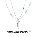 ParanoidP Pearl Collarbone Necklace