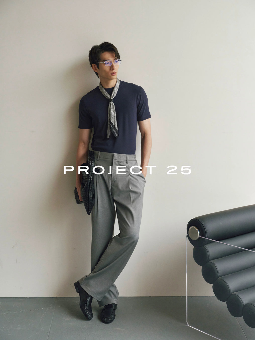 PROJECT 25 Cloud-Soft Regular-Fit Crew Neck Tee