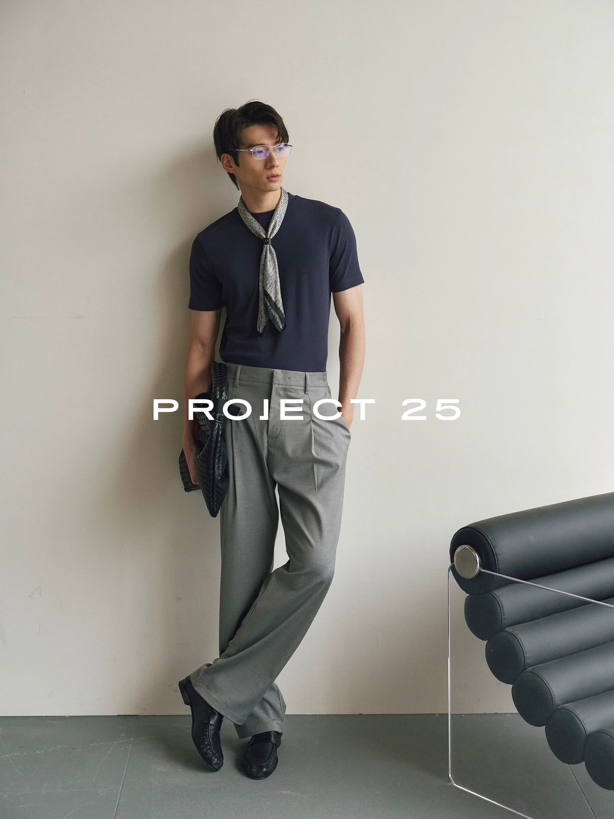 PROJECT 25 Cloud-Soft Regular-Fit Crew Neck Tee