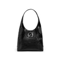 JELLY TOYBOY Black Faux Leather Zip-Top Tote