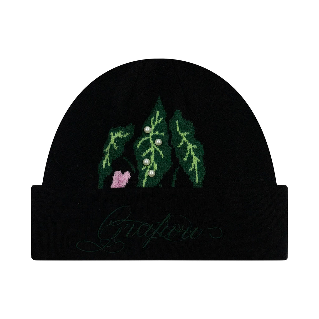 GRAF Pearl Embroidered Beanie