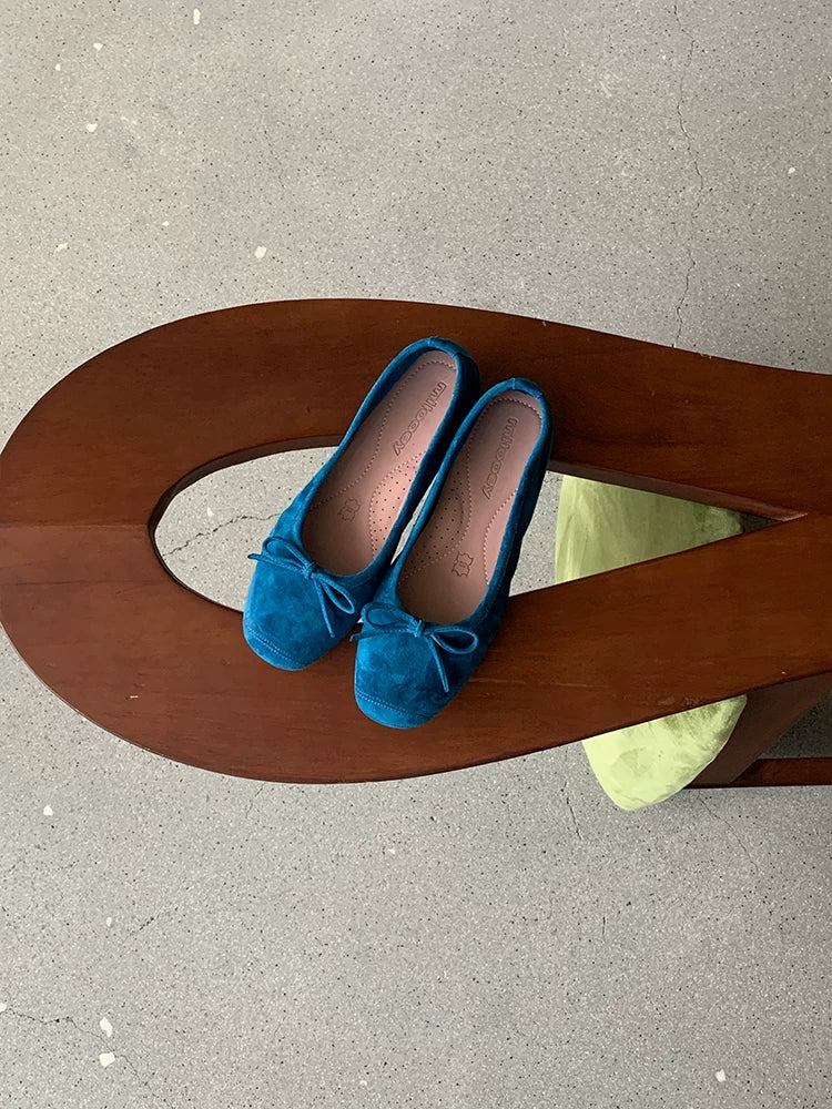 MILOOEY Bow Ballet Flat