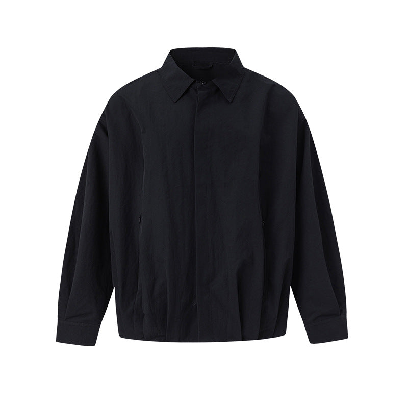 UNF Boxy-Fit Quilted Windproof Long-Sleeve Shirt Jacket