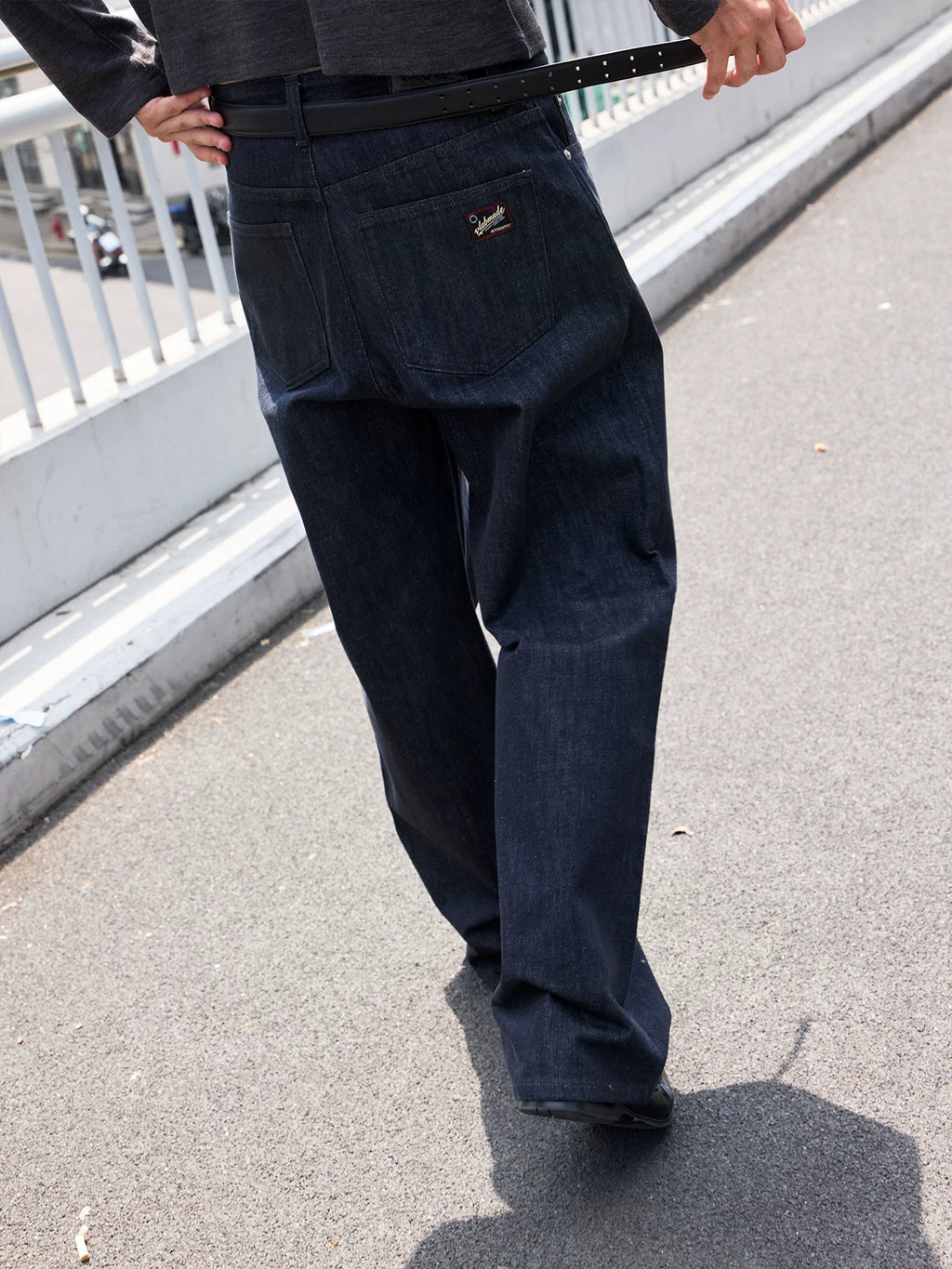 VLABMADE Indigo Fade-Resistant Straight-Leg Jeans