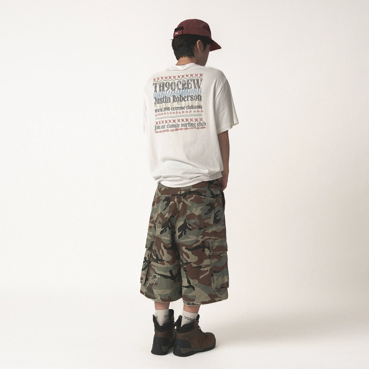 TH90 CREW Surfer Totem Breathable Loose Tee