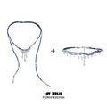 1ST XULIE Braided Ethnic Pendant Necklace