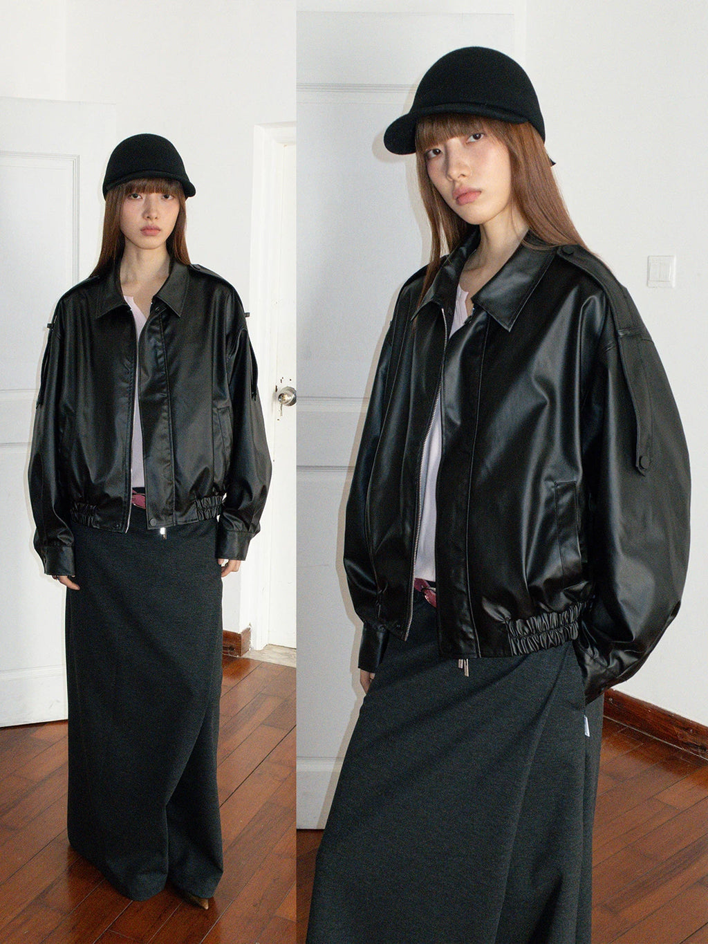 FUNKYFUN Lapel Loose Jacket