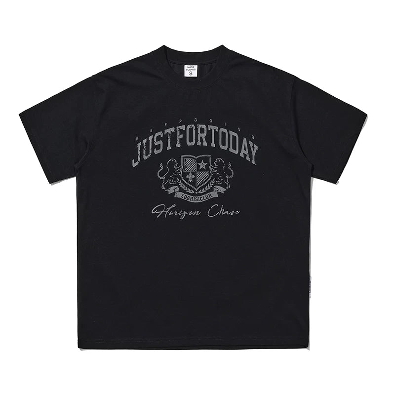 LUSHISI Quick-drying Moisture-absorbing Retro Tee