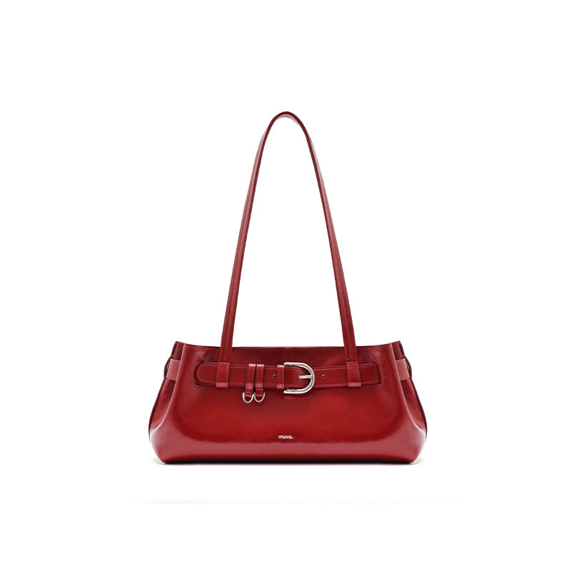 MUVA Simple Light Luxury Niche High-end Messenger Bag