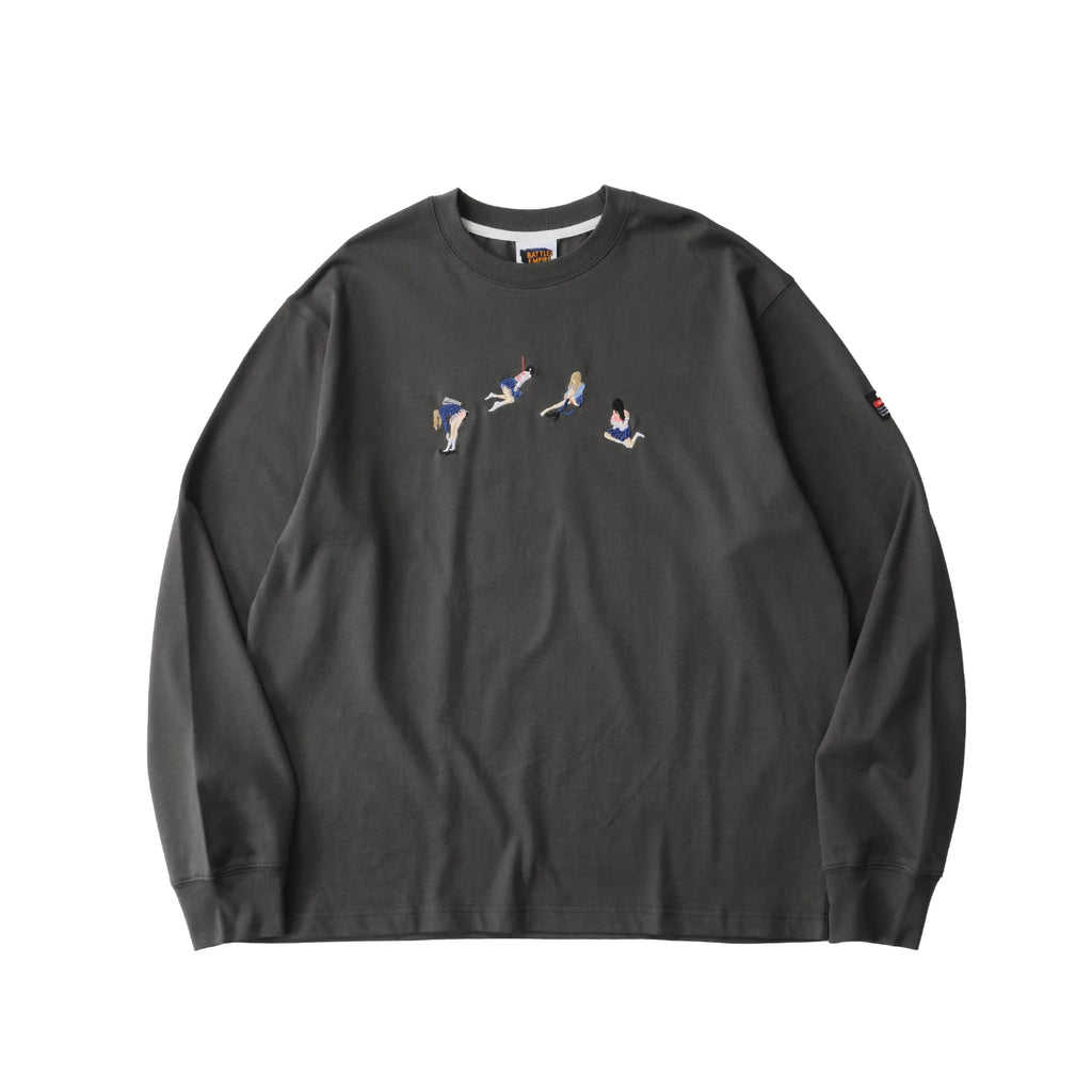 Battles Tokyo Heat Embroidered Loose Fit Tee