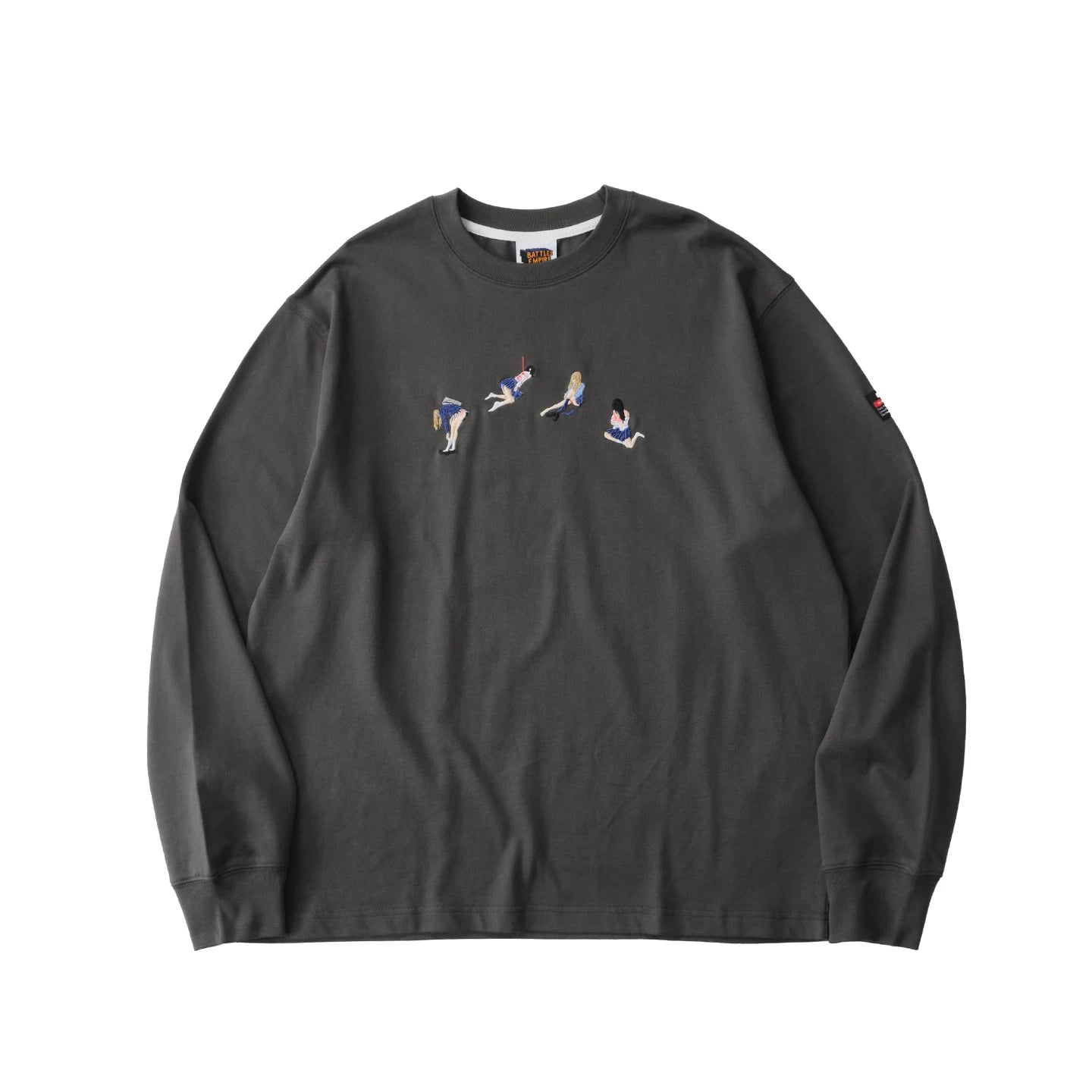 Battles Tokyo Heat Embroidered Loose Fit Tee