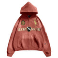 Remedy Vintage Embroidered Washed Hooded Sweater