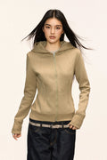 Cherry Melody Vintage Sport Hooded Jacket
