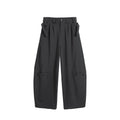 TZ Killer Crop Versatile Loose Pleated Scimitar Pants