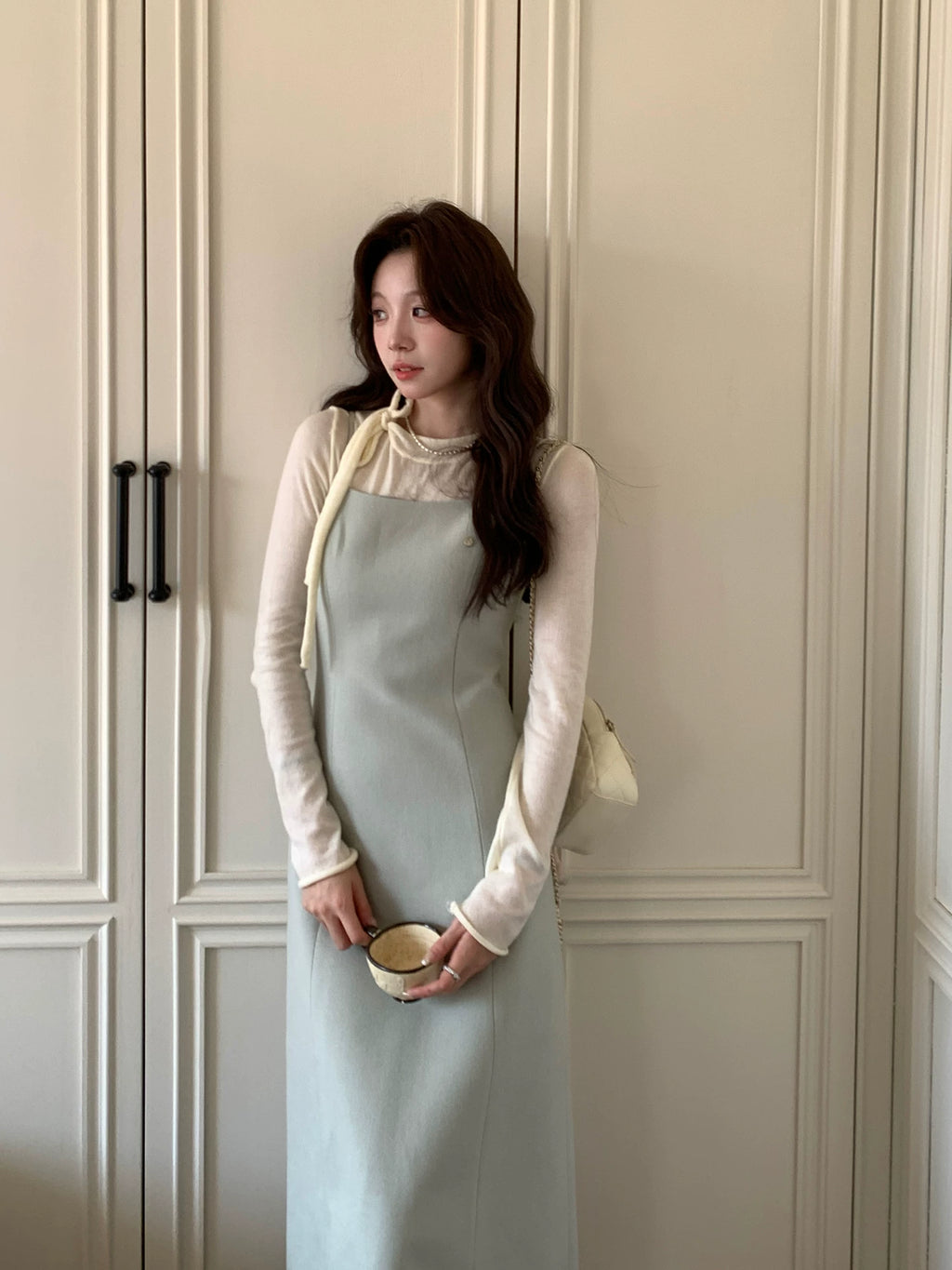 Even Gently Stacked Suspender Dresses