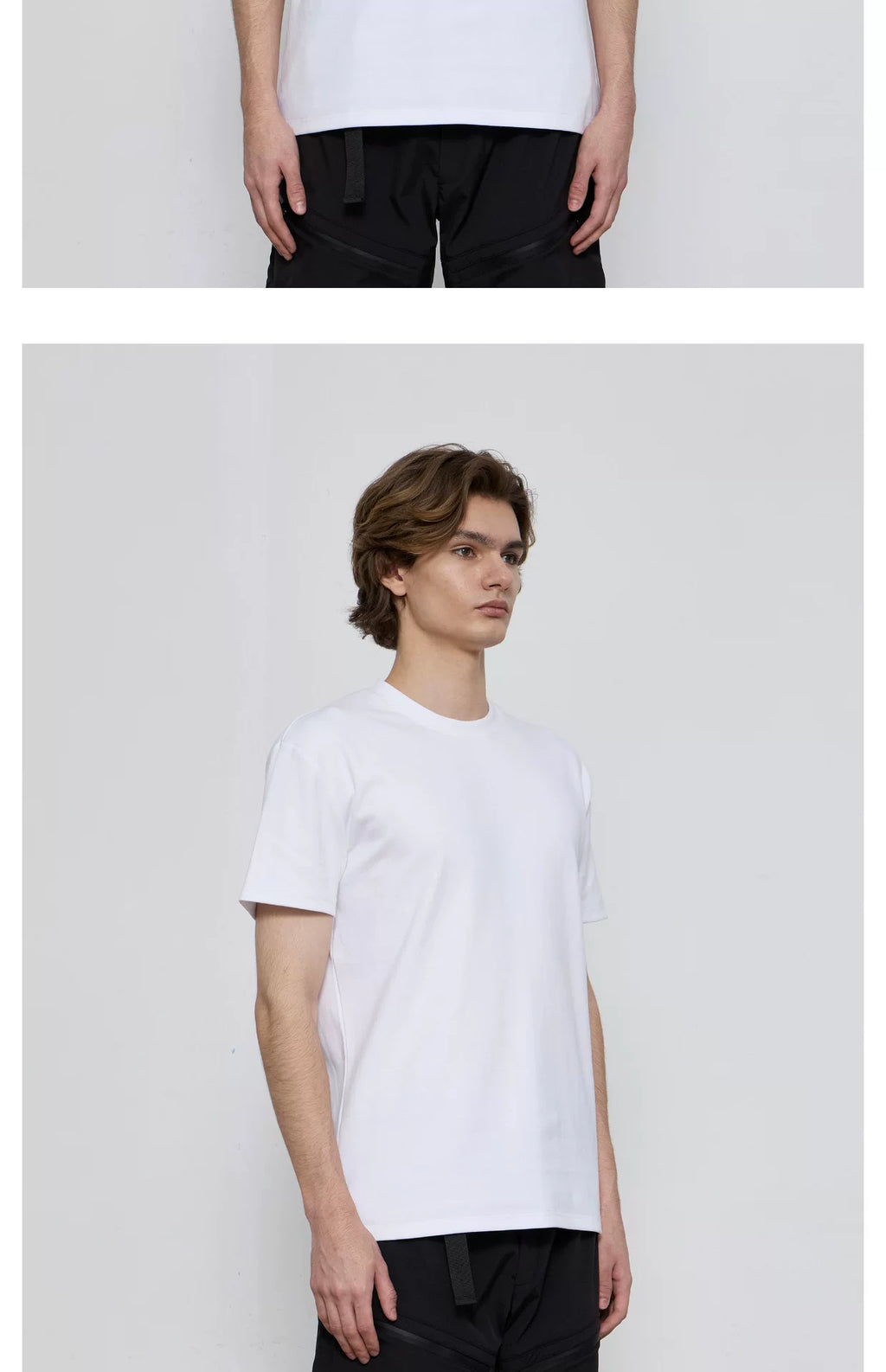 SINONOME Cool Small Neckline Casual Tee