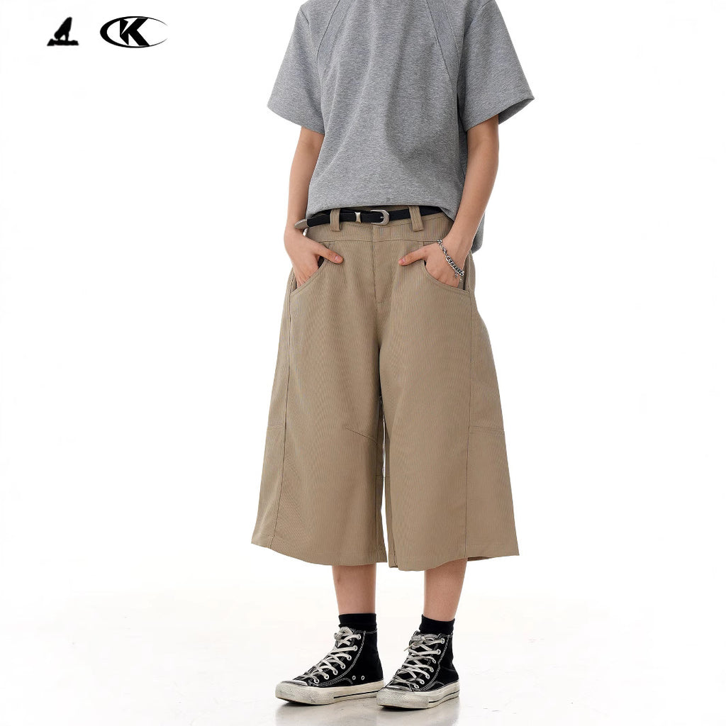 11KN Retro Simple Loose and Thin Casual Shorts