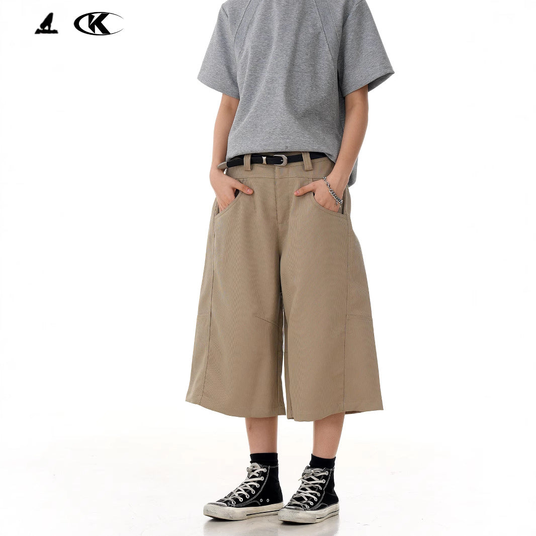 11KN Retro Simple Loose and Thin Casual Shorts