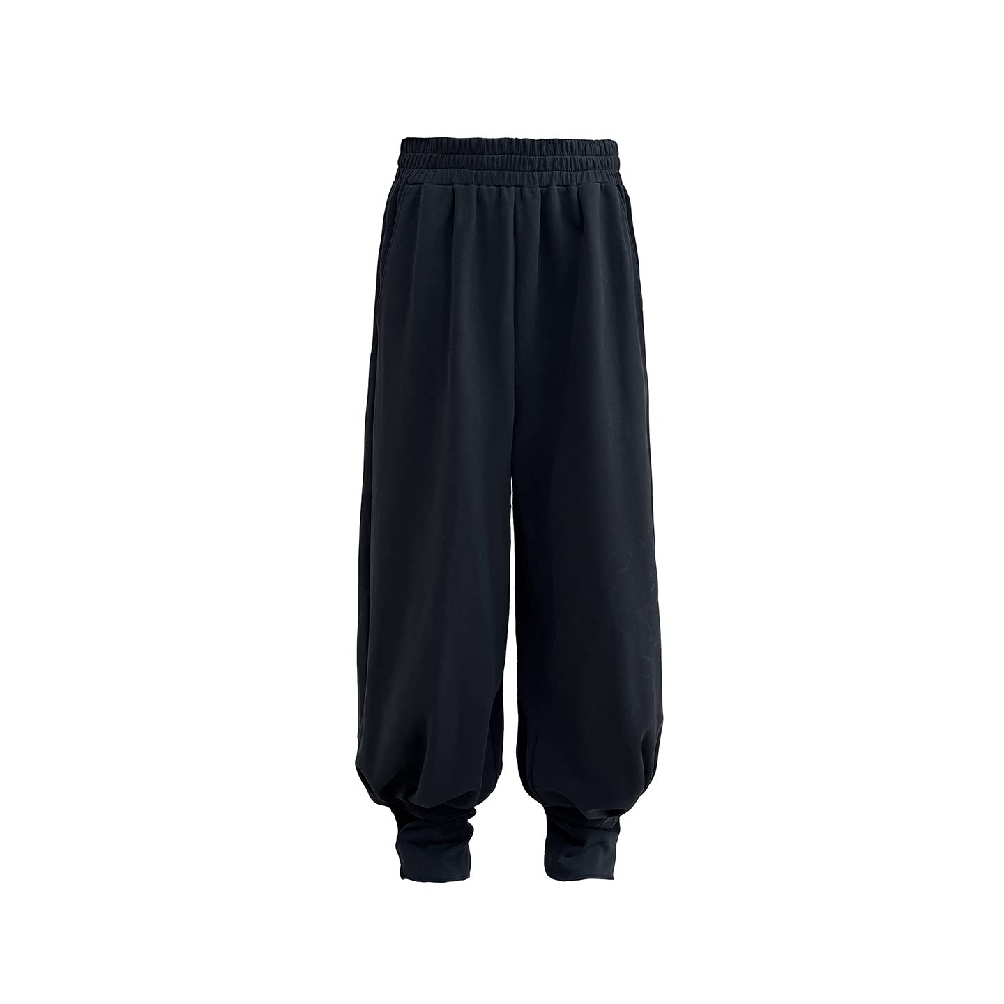JCAESAR Pleated Straight-Leg Tencel Trousers