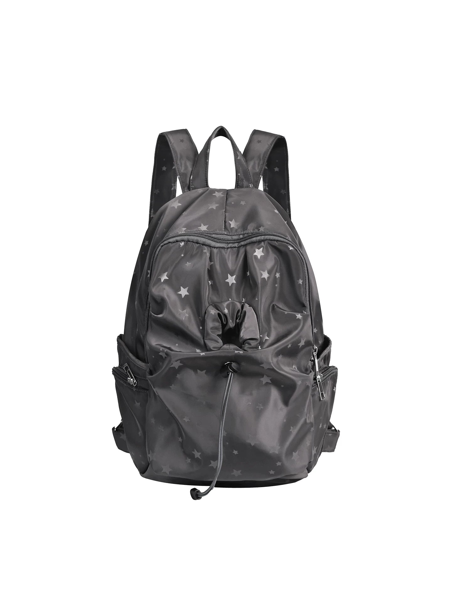 Unique blue Nylon Zip-Top Backpack