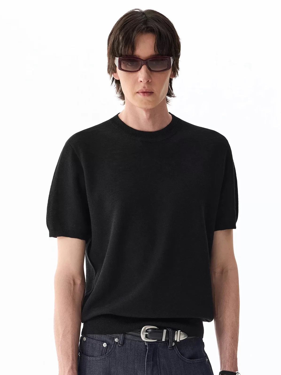 TERRAINCOGNITA Cool-Touch Breathable Bamboo-Linen Crewneck Tee