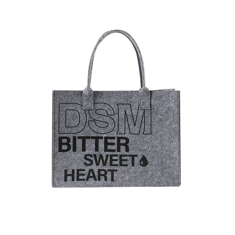 DONSMOKE Felt Temperament Hand Bag