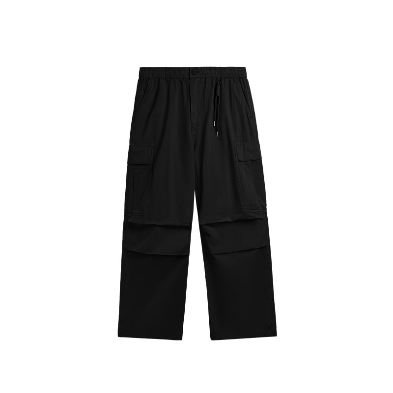 Inflation Casual Washed Wide Leg Overalls
