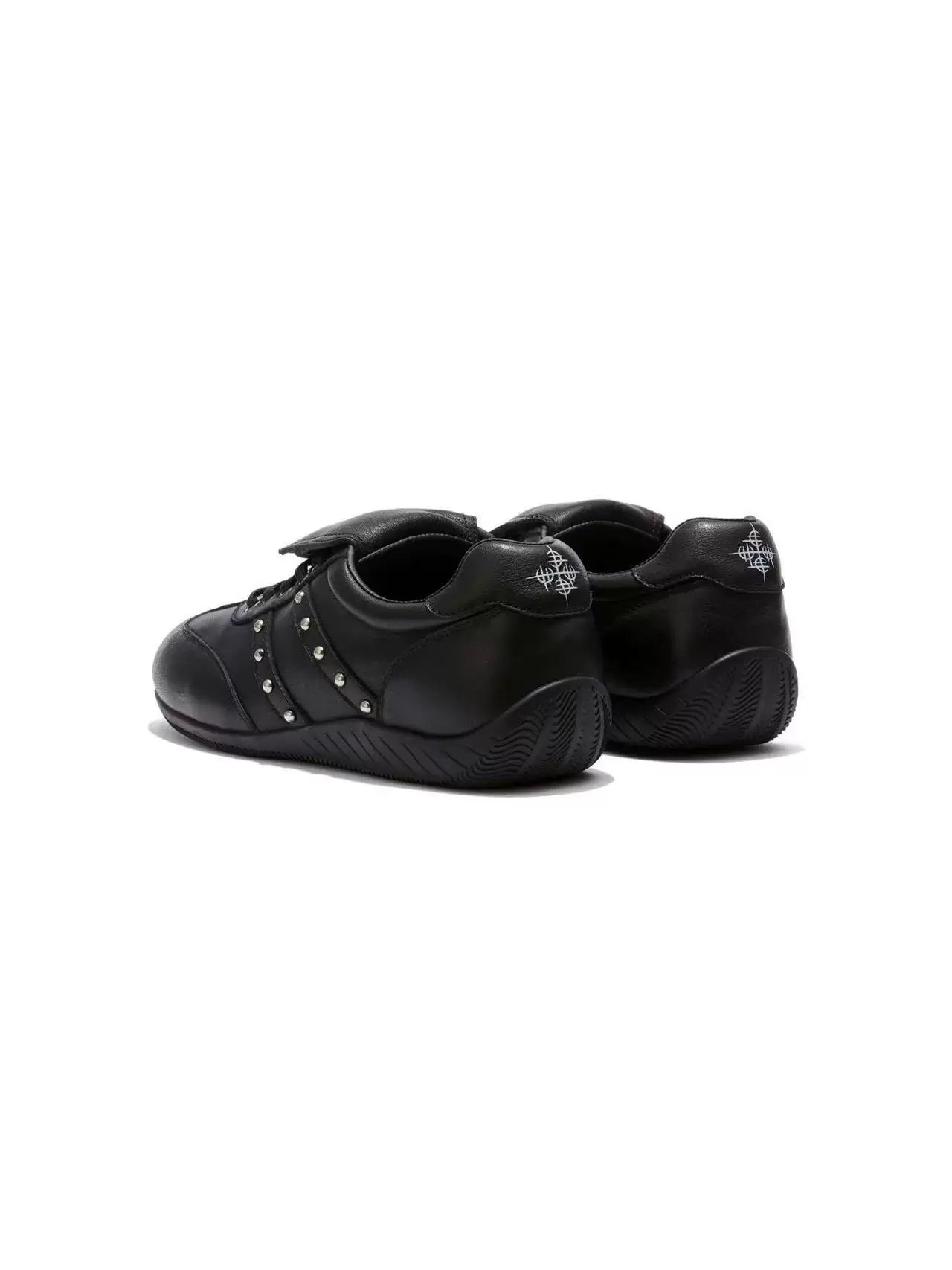 DETW Goodyear Welt Leather Cross-Pattern Rivet German Training Sneaker