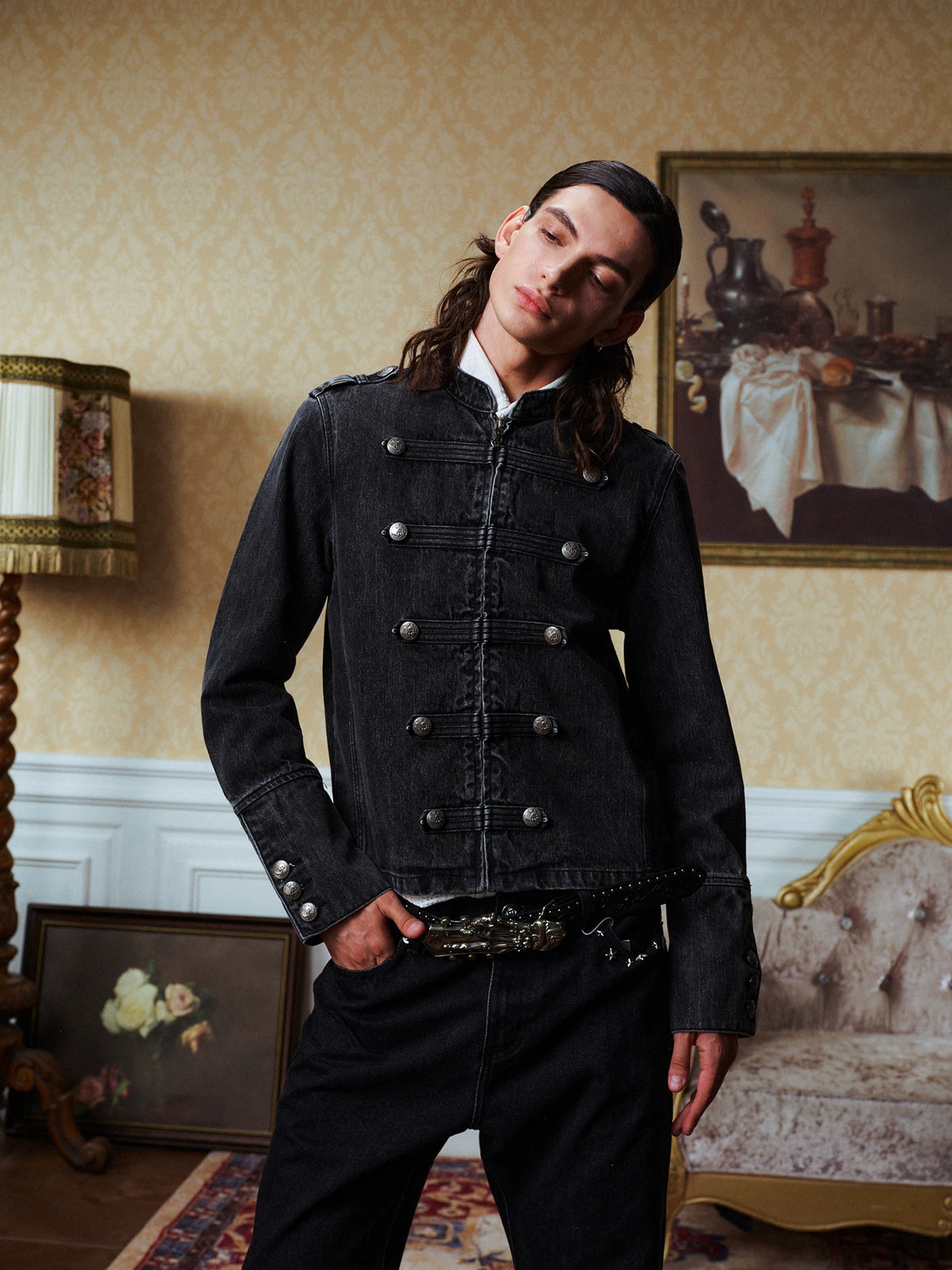 YADcrew Napoleon Court 400g Slim-Fit Jacket