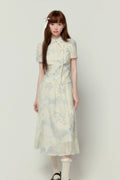 LOST FOREST New Chinese Versatile Suit Long Dress
