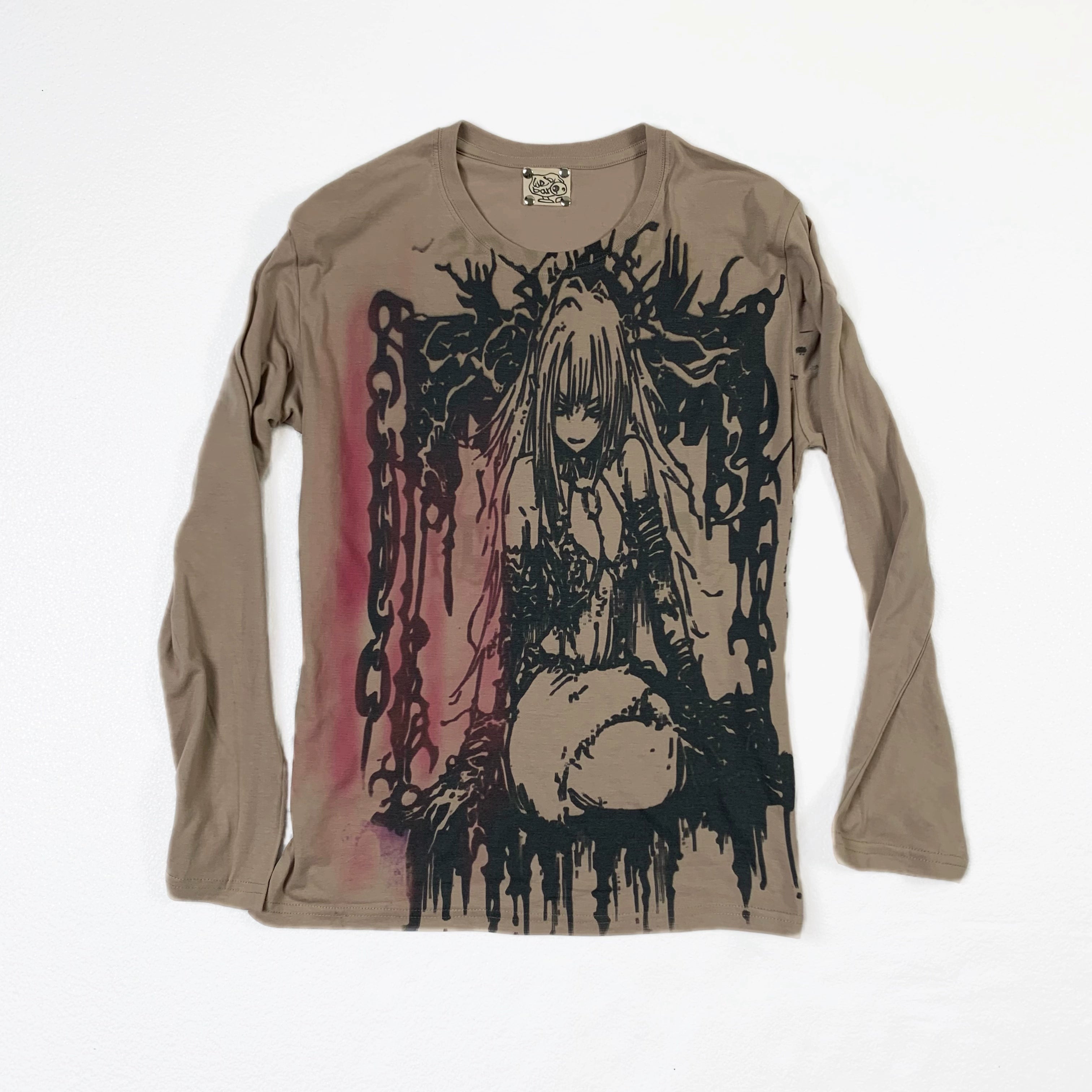 WEBBAR Hell Heart Girl Full of Cotton Long Sleeves