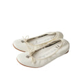Mooreyu Leather Bow Mary Jane Ballet Flat