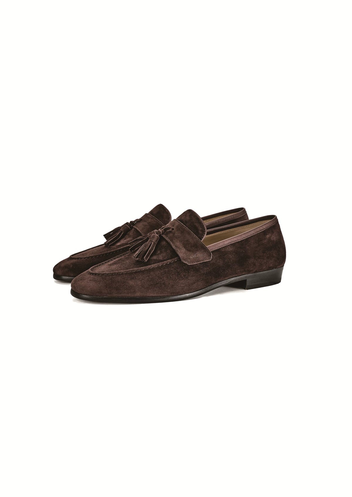TERRAKOO Leather Tassel Slip-On Loafer