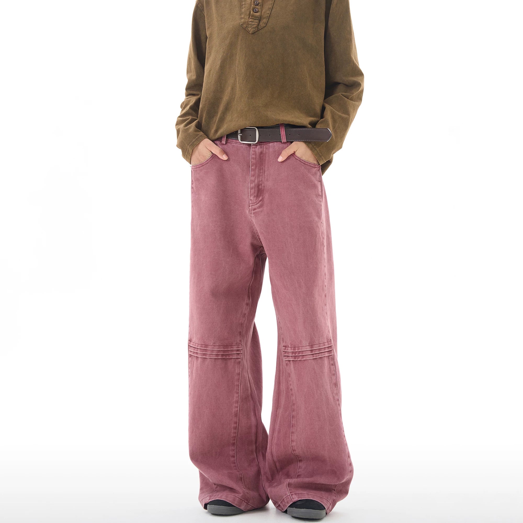 TRUQUEST Vintage Loose Straight Jeans