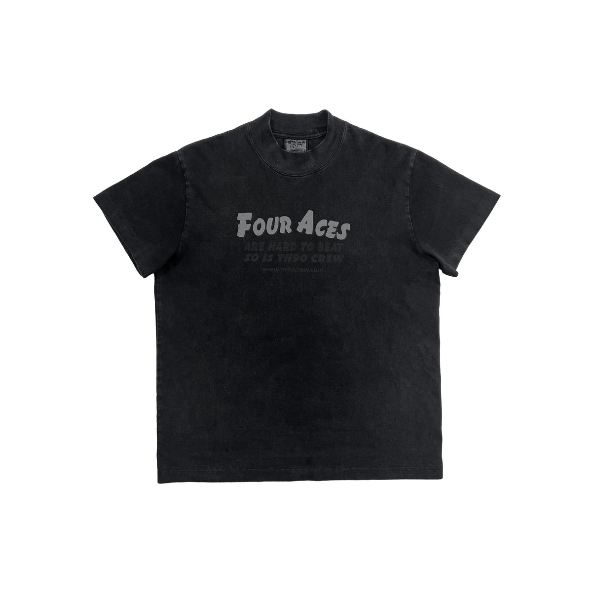 TH90 CREW Breathable Slim-Fit Half-Turtleneck Tee