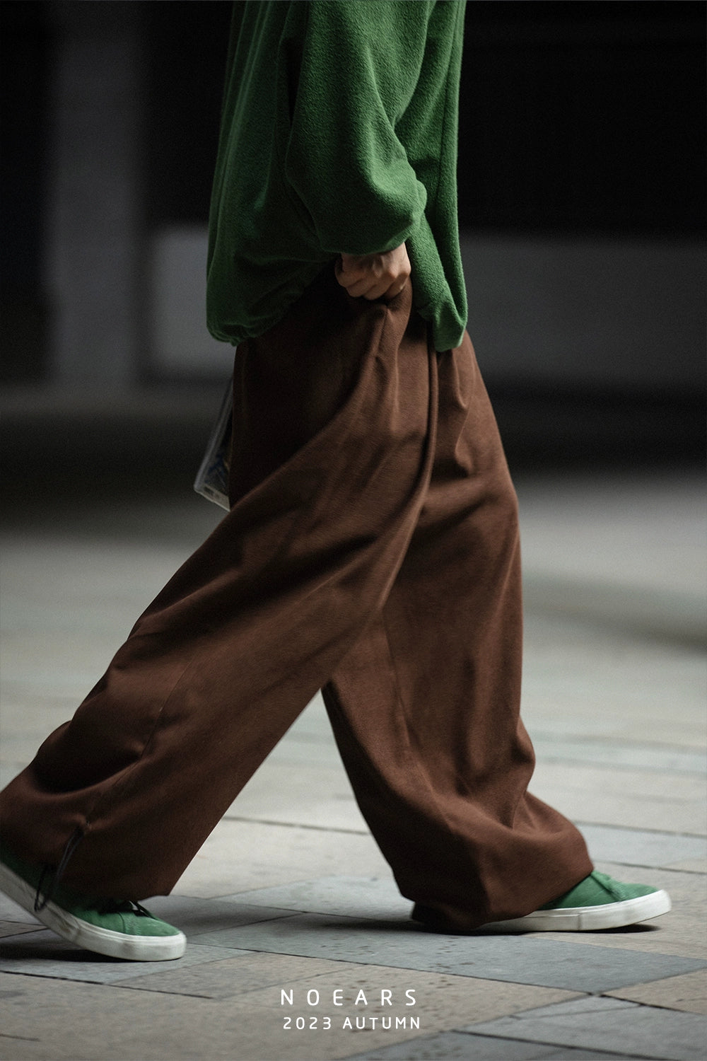 NOEARS Loose Leggings Tooling Casual Trousers