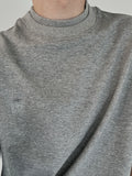 COLN Half-Turtleneck Breathable Relaxed Tee