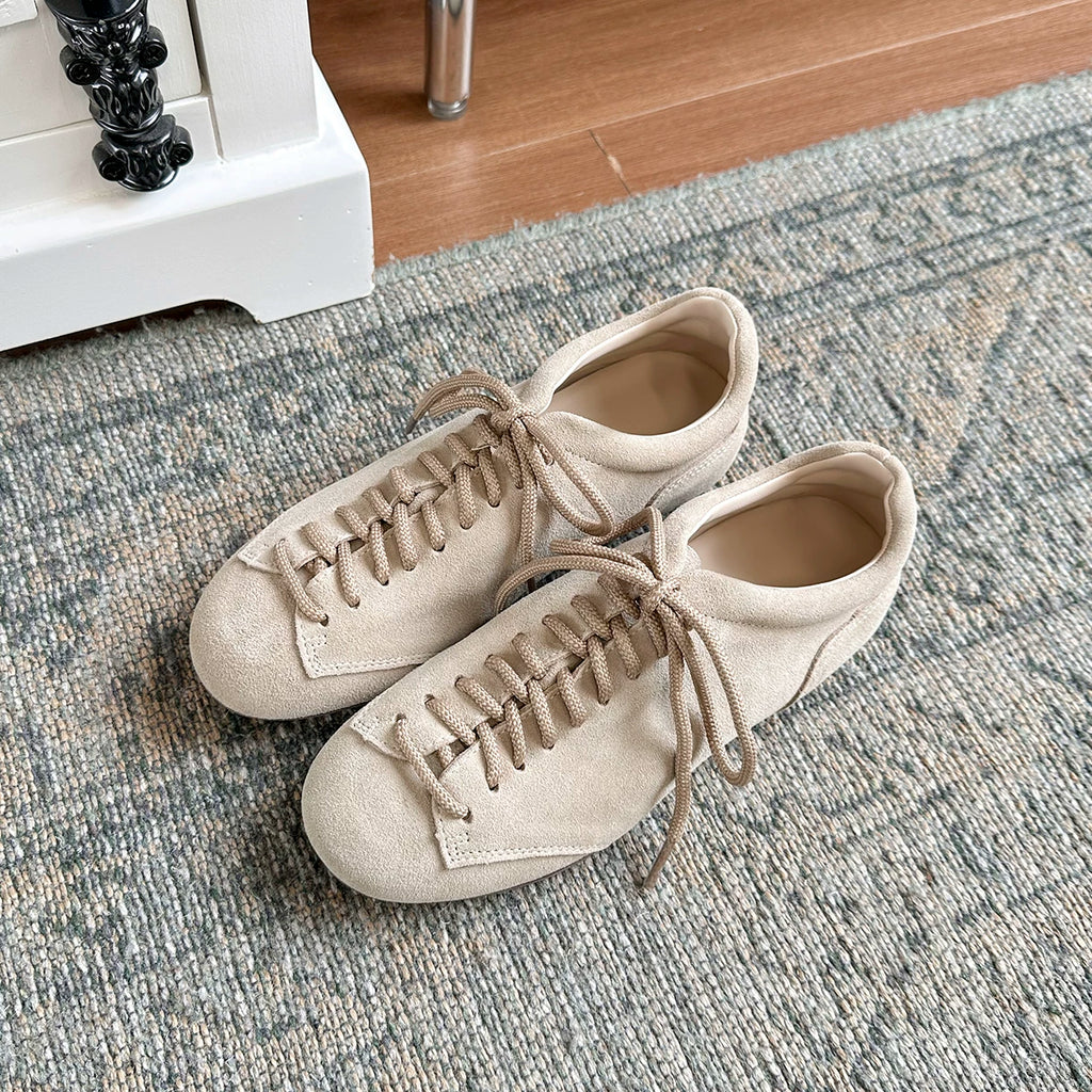 Lidaren Produced Suede Lace-Up Sneaker