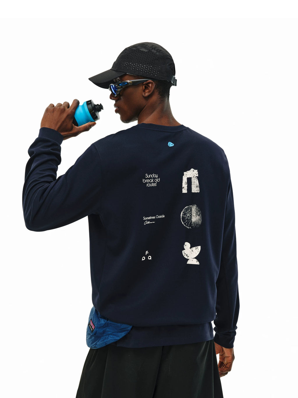 FPA Moisture Absorption Quick Drying Casual Round Neck Long Sleeve