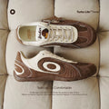 OLD ORDER Leather Lace-Up Sneaker