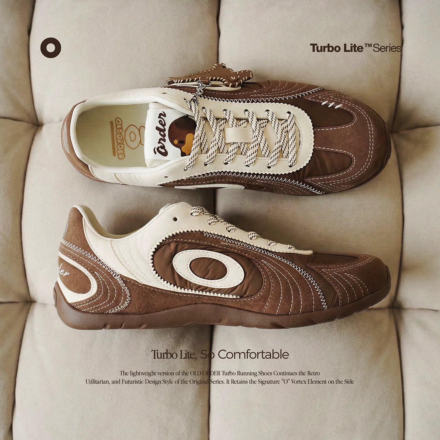 OLD ORDER Leather Lace-Up Sneaker