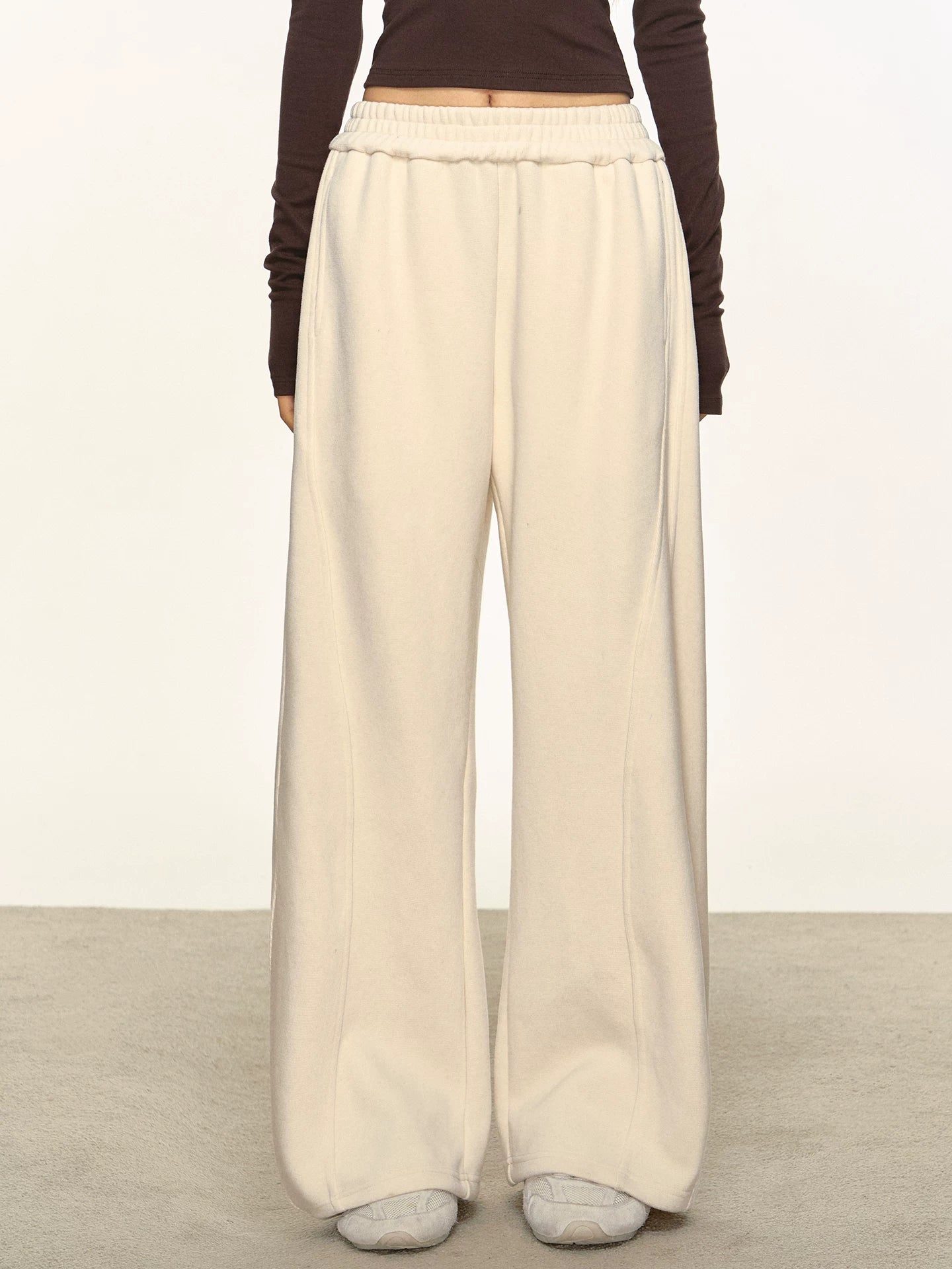 Anna Aneae Skinny Lazy Casual Straight Sweatpants