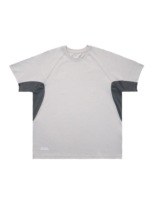 UNF Quick Drying Breathable Contrasting Splicing Tee