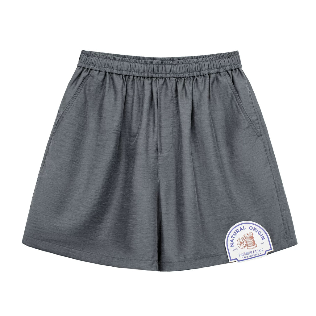 MADEN American Linen-Style Lyocell Knee-Length Shorts