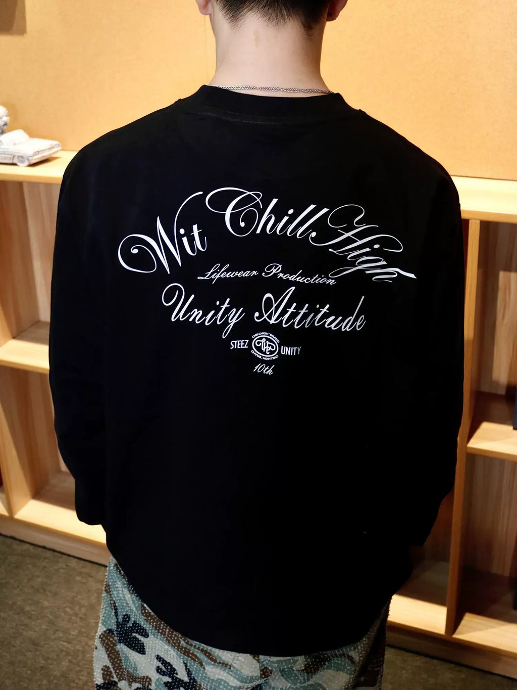 ChillHigh Crew Neck Loose Versatile Long Sleeves